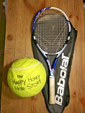 Babolat C-Drive 105 Mid Plus Side Cortex Tennis Racket/Racquet 4 3/8 + Case