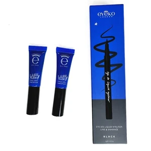 EYEKO black liquid eyeliner EYE DO Line Full Size + 2 Travel LASH ALERT mascaras - Picture 1 of 3