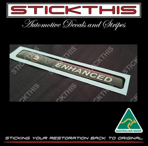Holden HSV VN VG VP VR VS Dash Badge - Enhanced Decal Sticker - Picture 1 of 3