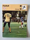 CARTE FOOTBALL 1978 EDITIONS RENCONTRE // KRIMAU