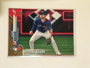 Cavan Biggio 2020 TOPPS SERIES 1 FUTURE STARS GOLD BORDER /2020 BLUE JAYS - Picture 1 of 1