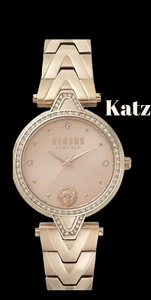 Versus Versace Womens Rose Gold VSPCI5521 NIB case 34mm - Picture 1 of 2
