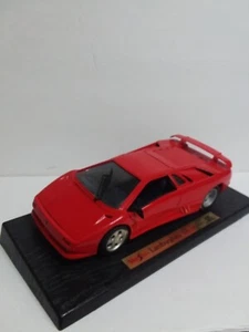 Maisto Lamborghini SE 30 1994/1995 1:18 Scale Red Diecast Car On Original Stand - Picture 1 of 21