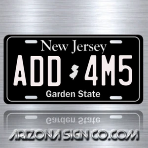 The Adams Family TV show movie New Jersey ADD 4M5 Aluminum Vanity License Plate - Picture 1 of 6