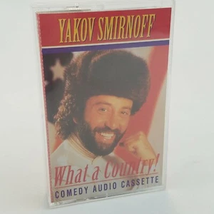 Yakov Smirnoff What A Country! Cassette Tape Live 1994 - Imagen 1 de 3
