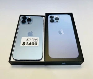 Apple iPhone 13 Pro Max - 256GB - Sierra Blue (Unlocked) - Picture 1 of 4