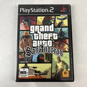 Grand Theft Auto San Andreas Sony PlayStation 2 PS2 Complete + Manual - Picture 1 of 6