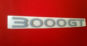 New 1991- 1992-1993 Rear Bumper Emblem-Grey For Mitsubishi 3000GT- GTO - Picture 1 of 3