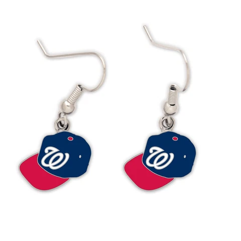 Washington Nationals Dangle Earrings MLB New Cover
