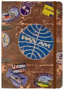 Nostalgic Art A5 Notebook PAN AM Airlines 128 pages - Travel Suitcase Licensed - Picture 1 of 6
