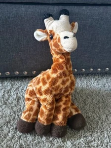 Wild Republic Sitting Giraffe Stuffed Animal 13 Inch Brown Tan Plush Toy - Picture 1 of 3