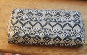 Markenlos Boho Indianer / Aztekenmuster Damen Geldbörse (T-1) - Bild 1 von 4