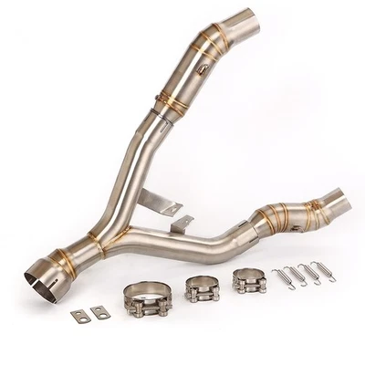 For Kawasaki Z1000 Z1000SX Ninja Exhaust Pipe Stainless Steel for 51mm Muffler Foto 1 de 4