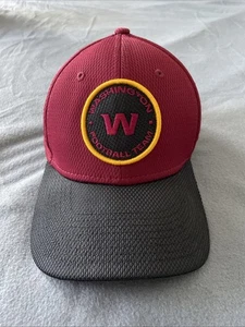 Washington Football Team New Era 39THIRTY Cap Hat Burgundy S/M Fitted Commanders - Picture 1 of 12
