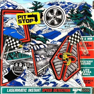 Data East Checkpoint Pinball Machine Playfield Plastic Set NOS RARE ORIGINAL - Image 1 of 4