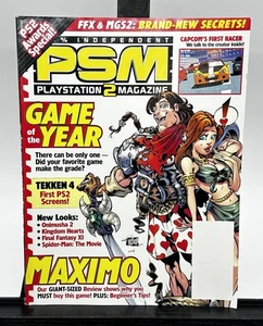 PSM Playstation 2 PS2 Magazine 55 2/02 Vol 6 Game of the Year Edition GUC - Picture 1 of 2