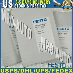 New Festo 163190 CPV18-M1H-5LS-1/4 Solenoid valve - Picture 1 of 3