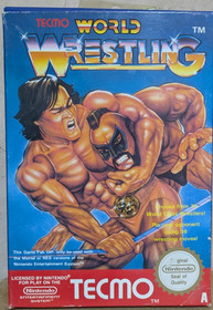 Tecmo World Wrestling Ninento NES PAL 1989 Brand New Cart unopened
