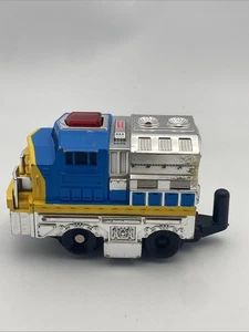 NOT WORKING Fisher Price Geotrax All About Trains Chrome Diesel 2005, For Parts - Picture 1 of 9