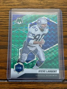 Steve Largent 2021 Mosaic Green Prizm #180 Seahawks - Picture 1 of 2