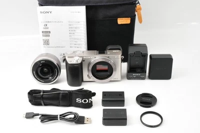 Sony Alpha ILCE a6000 Digitalkamera mit 16-50mm Objektiv 6.801 Auslösungen [N NEUWERTIG] #1219 - Bild 1 von 4