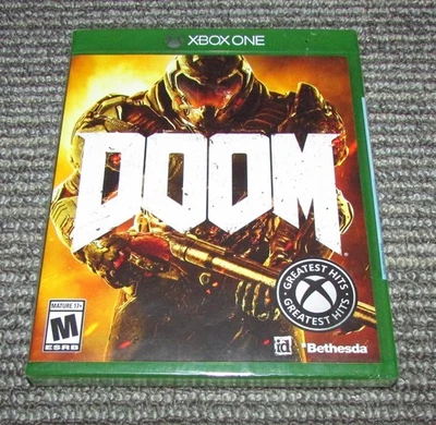 Doom (Xbox One) Brand New / Fast Shipping - Image 1 of 2