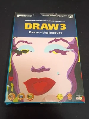 Greenstreet Draw 3: Draw With Pleasure (Windows 95, 98, NT, 2000 & ME) CD-ROM - Image 1 of 2