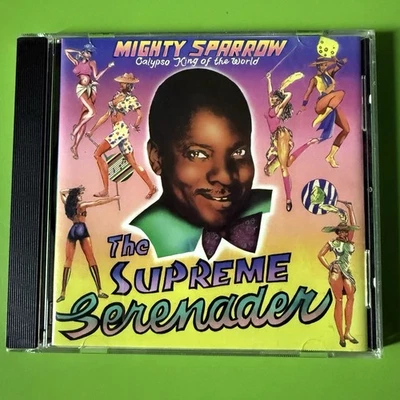The Mighty Sparrow ‎– The Supreme Serenader CD Calypso 1998 US Soca World Rare x Foto 1 de 4