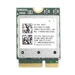QCNFA765 WIFI 6E Drahtlose Netzwerkkarte 2,4G/5G/6G 5374Mbps Bluetooth 5.3 7925 - Afbeelding 1 van 10