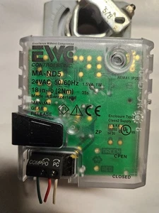 EVC Controls MA-ND5 24 VAC Dämpferantrieb - 18 in-lb, 2 Nm, 50/60 Hz - Bild 1 von 5