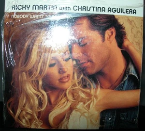 Ricky Martin & Christina Aguilera Nobody Wants to Be Lonely (CD) - Picture 1 of 1