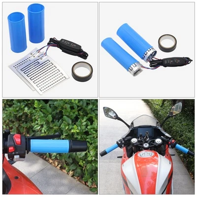 12V Heating Hand Grip Cover With Three-Gear Temperature Control and Timer Switch - Image 1 of 4