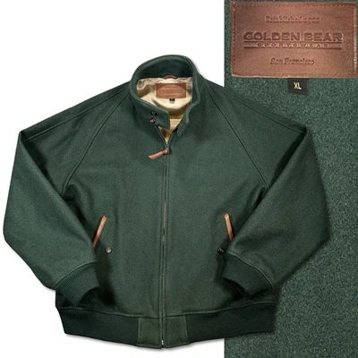 Chaqueta Barracuda de Lana Golden Bear Garrison Para Hombre XL 80% Lana Virgen Verde Bosque Foto 1 de 4