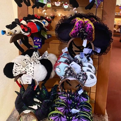 Loungefly Disney Parks Mickey Magical Bow Minnie Ears Bow Headband 2024 - Image 1 of 4