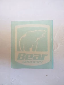 Bear Archery - Outdoor Sports - Hunting - Vinyl Die-Cut Peel N' Stick Decal - Picture 1 of 9