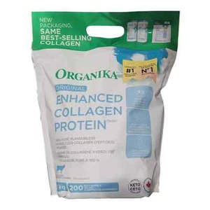Organika Enhanced Collagen Protein Original 2kg Bag - FRESH from Canada - Picture 1 of 2