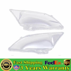 Left&Right For 2007-2011 Honda CRV Pair Headlight Headlamp Cover Lens Lampshades - Bild 1 von 21