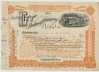 The City Railway Company of Dayton Ohio Stock Certificate