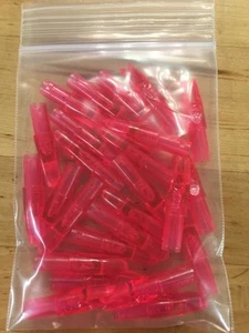25 Pack Bohning Signature Arrow nocks rose fits Easton Beman Gold tip