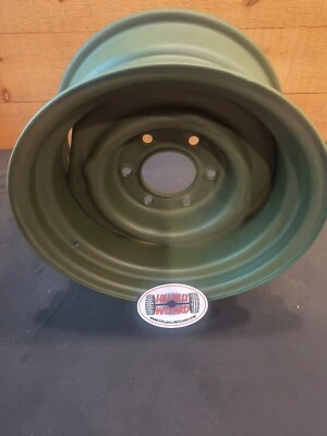 Rueda ancha GM 15 X 8 OEM acero M1009 CUCV Foto 1 de 4