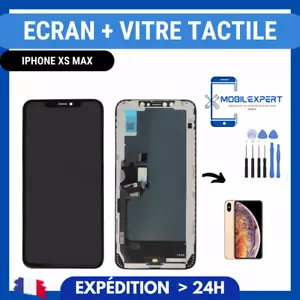 ECRAN LCD/OLED + VITRE TACTILE IPHONE XS MAX - Foto 1 di 3