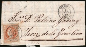 Sevilla - Edi o 52 - Carta Mat Fech. Tp. II "Utrera" - Imagen 1 de 1