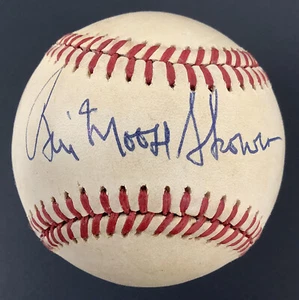 Bill Moose Skowron Signed Baseball Bobby Brown NY Yankees Autograph AS WSC JSA - Picture 1 of 7