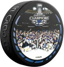 St. Louis Blues 2019 Nhl Stanley Cup Champions Celebration Photo Hockey Puck