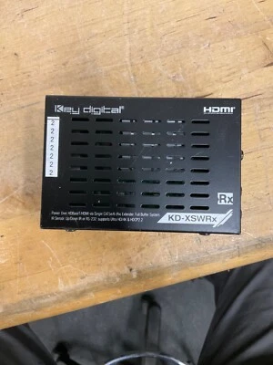 Key Digital KD-XSWRx Power Over HDBaseT/HDMI via Single CAT5e/6 - Image 1 of 4
