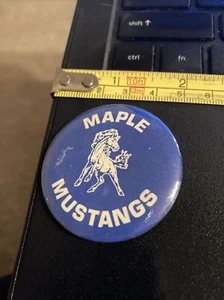 Pin de colección - Mustangs de arce - Maple Elementary Newbury Park CA - Imagen 1 de 2