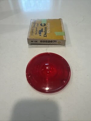 NOS New GM 5952671 1953-1962 Chevrolet GMC Truck Tail Light Lens  - Image 1 of 4