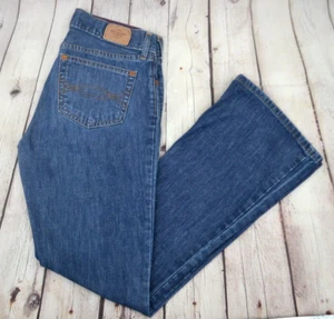 Pantalones de mezclilla para mujer ABERCROMBIE & FITCH vintage años 90 bootcut TALLA 6R lavado medio - Imagen 1 de 9