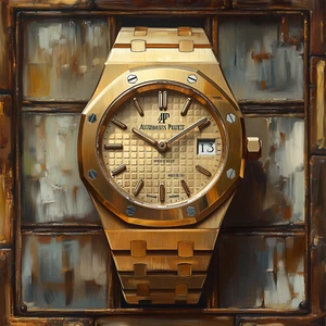 ⌚ Audemars Piguet Giclée 🖼️| Museum Art Print 24x24 | 1/25 Signed + COA 💥 V38 - Picture 1 of 7