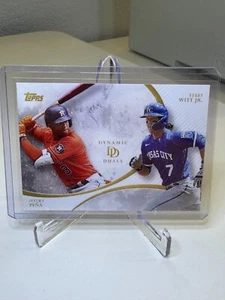 BOBBY WITT JR. JEREMY PENA 2023 DYNAMIC DUALS ROYALS ASTROS🔥🔥 - Picture 1 of 2